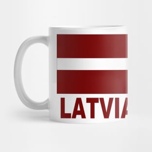 The Pride of Latvia - Latvian Flag Design Mug